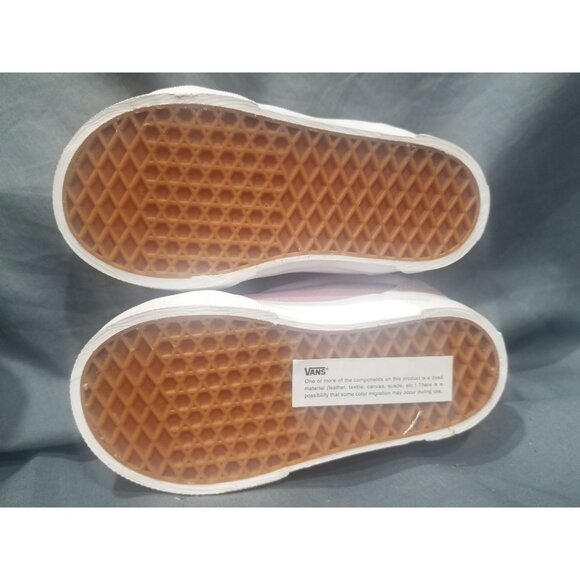 Vans Girls Knu School Sneakers Pink White Size 7 NEW NO BOX! - Picture 9 of 10